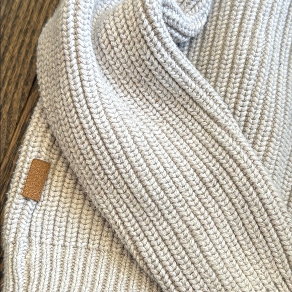 Cream Knit Cardigan with Hood goumi 3-6 months baby - Picture 10 of 10